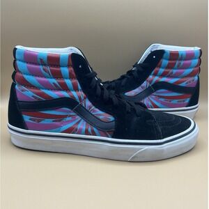 Vans Sk8-Hi Wavy Waves 70's Style Shoes - Women's Size 9.5 Men's Size 8(508731)